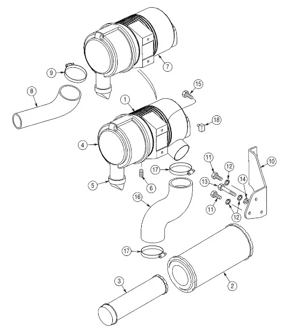 403009A1 - Воздушный фильтр