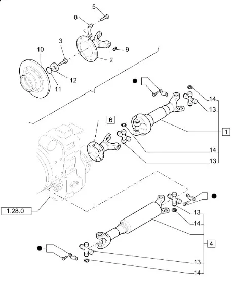 87552418 - Приводной вал