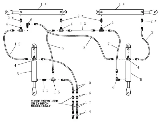 22610 - Шланг в сборе